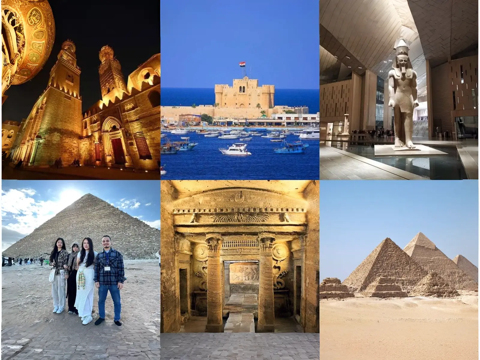 Pyramids, Old Cairo and Alexandria – 3 Days private tour